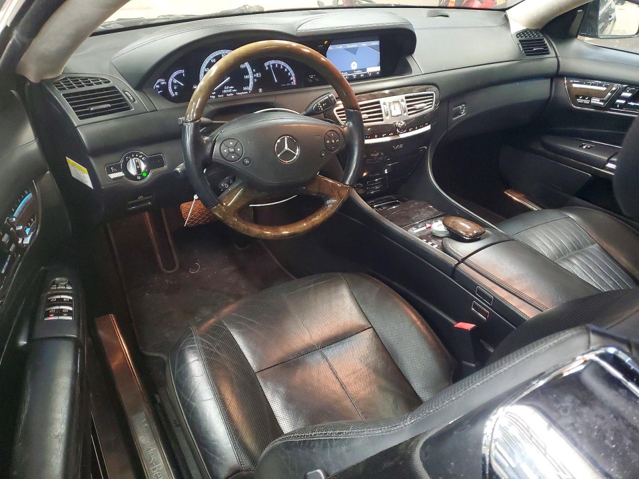 2012 Mercedes-benz Cl 600 Черный vin: WDDEJ7GB7CA028644