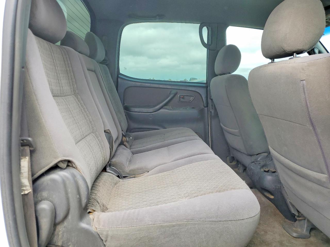 2006 Toyota Tundra Double Cab Sr5 White vin: 5TBDT44156S518932