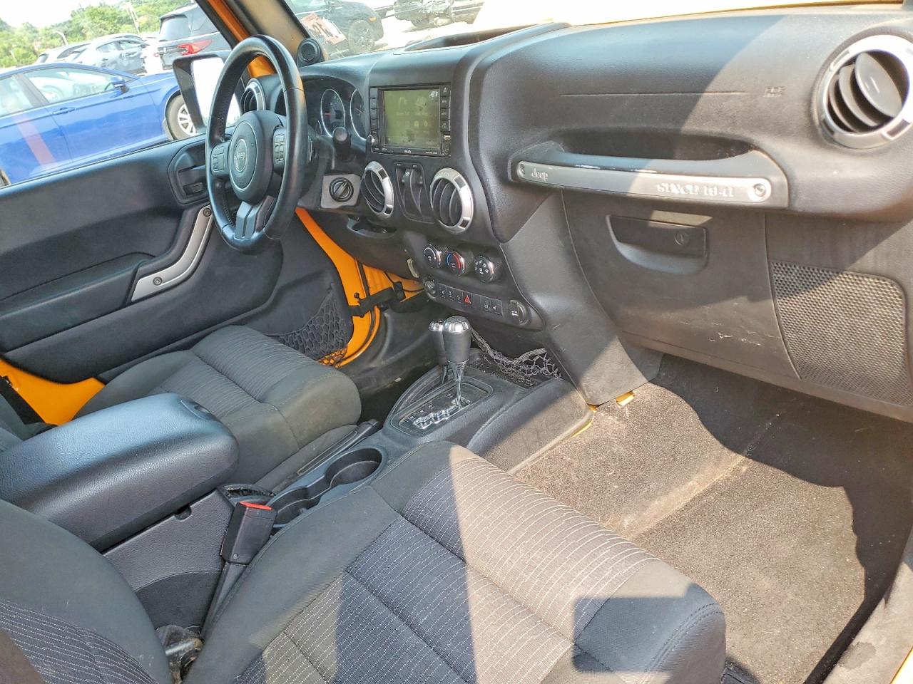 2012 Jeep Wrangler Sahara Orange vin: 1C4AJWBG2CL152864
