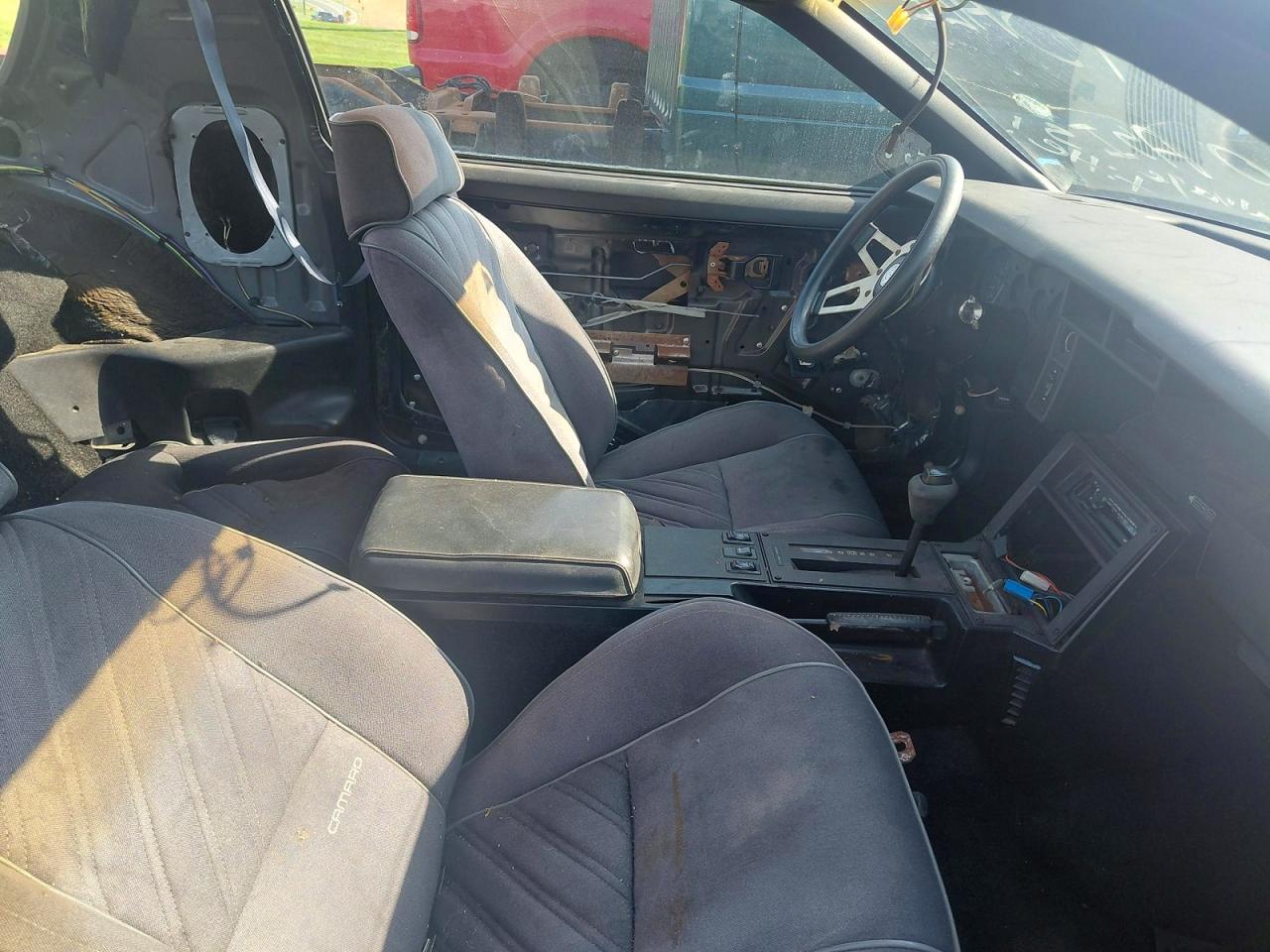 1987 Chev Camaro Черный vin: 1G1FP21F9HN102666