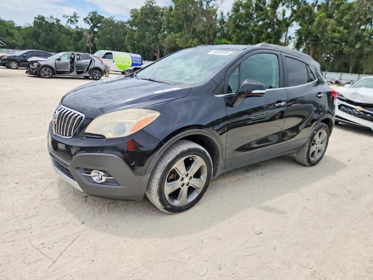2014 Buick Encore Convenience Black vin: KL4CJFSBXEB661536