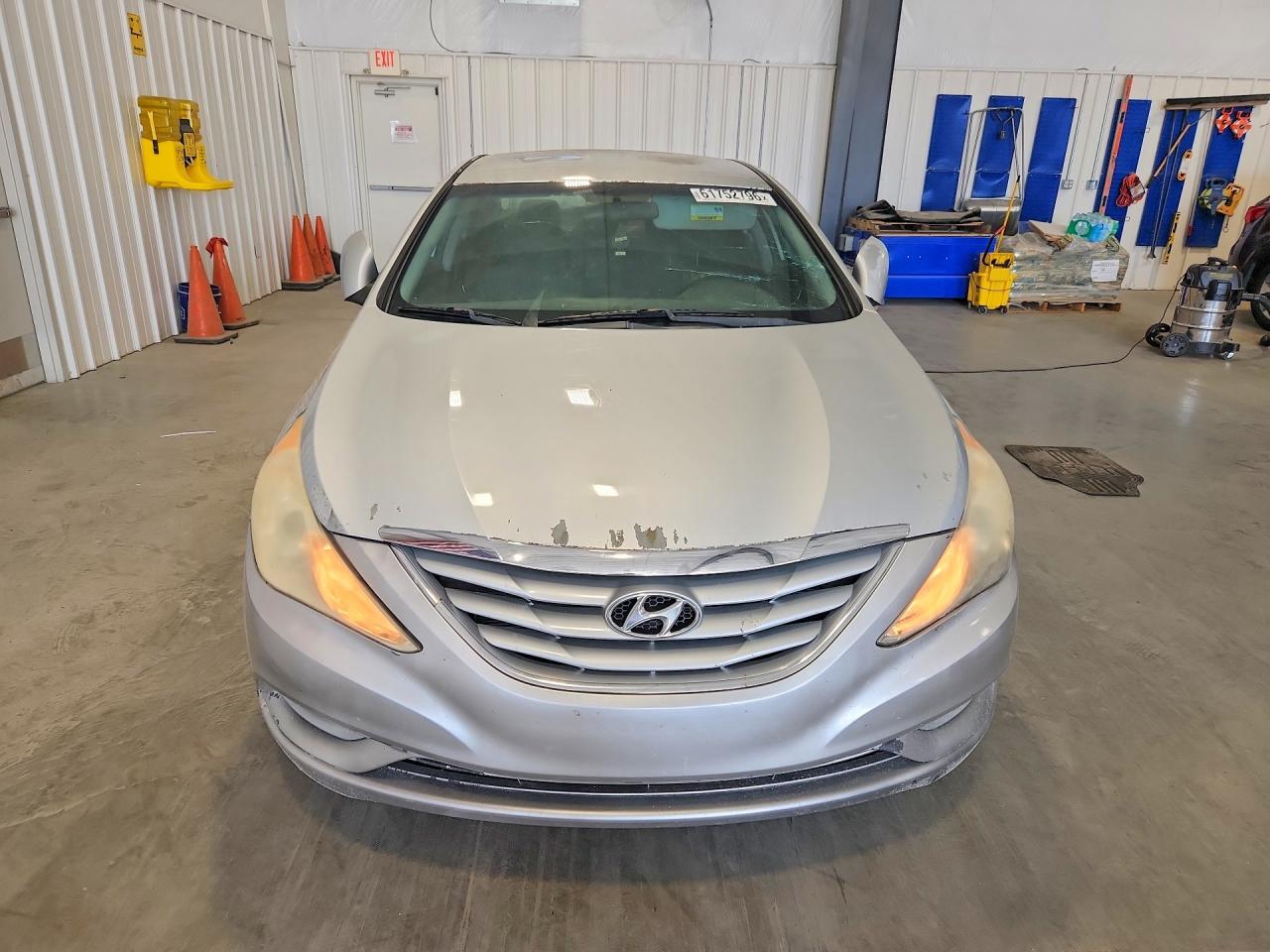 2011 Hyundai Sonata Gls Silver vin: 5NPEB4AC1BH005908