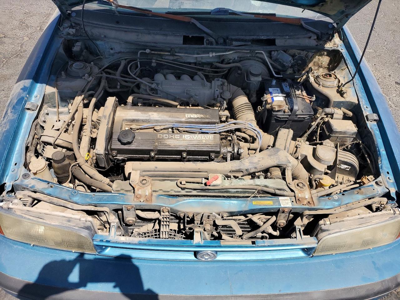1994 Mazda Protege Lx Teal vin: JM1BG2264R0706581
