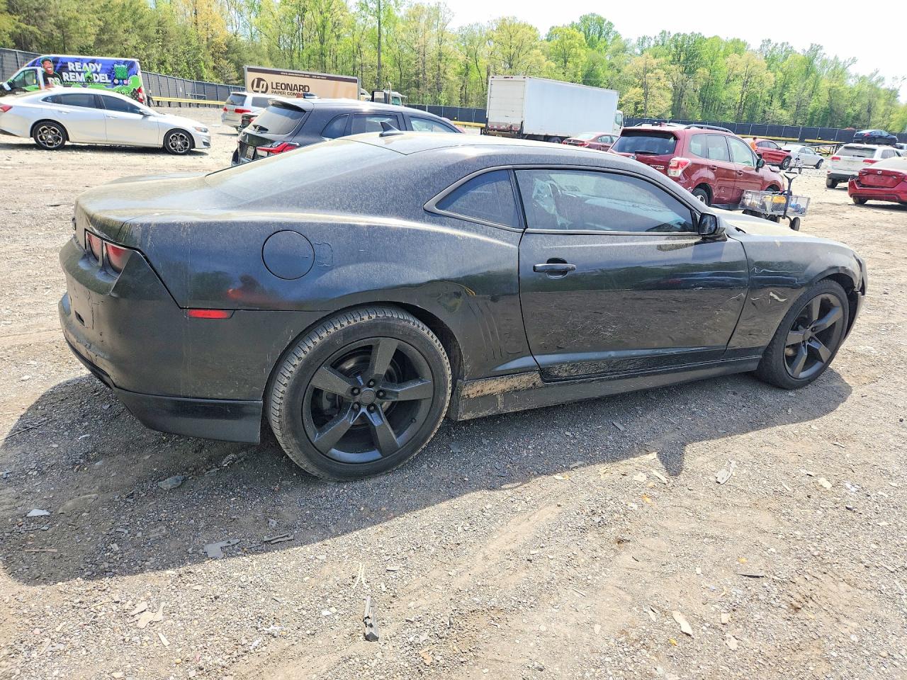2010 Chevrolet Camaro Lt Black vin: 2G1FB1EV0A9107113