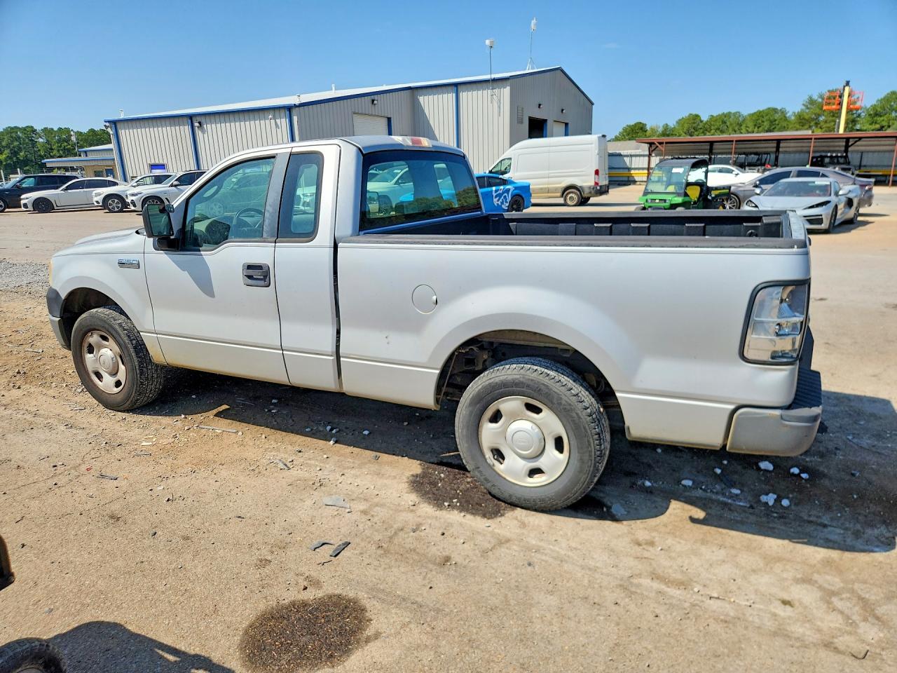 2008 Ford F150 Silver vin: 1FTRF12228KE57399