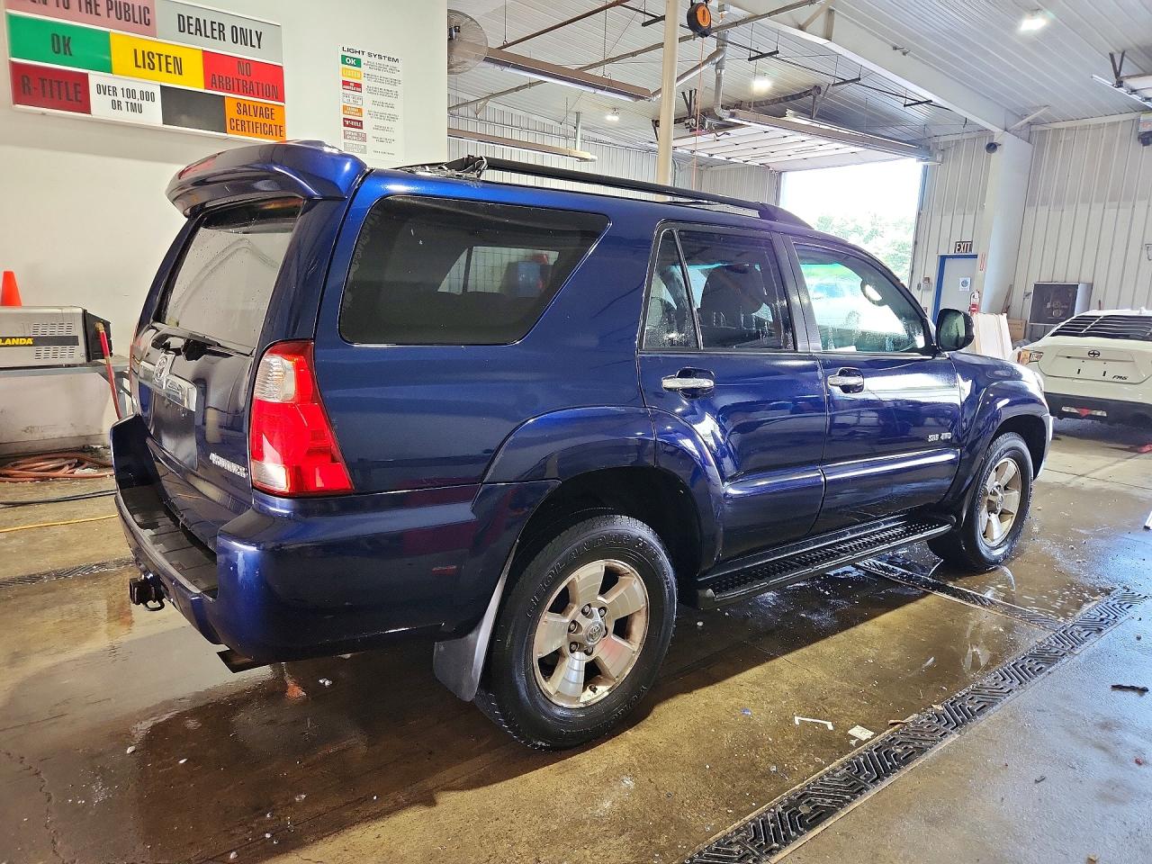 2006 Toyota 4runner Sr5 Blue vin: JTEBU14R768067129