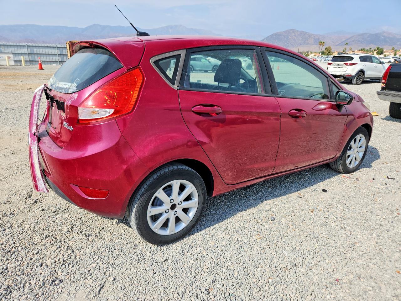 2011 Ford Fiesta Se Purple vin: 3FADP4EJ6BM207570