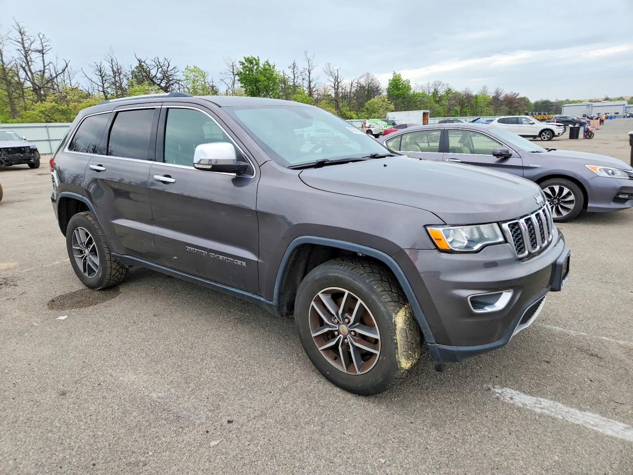 2018 Jeep Grand Cherokee Limited Серый vin: 1C4RJFBG3JC336775