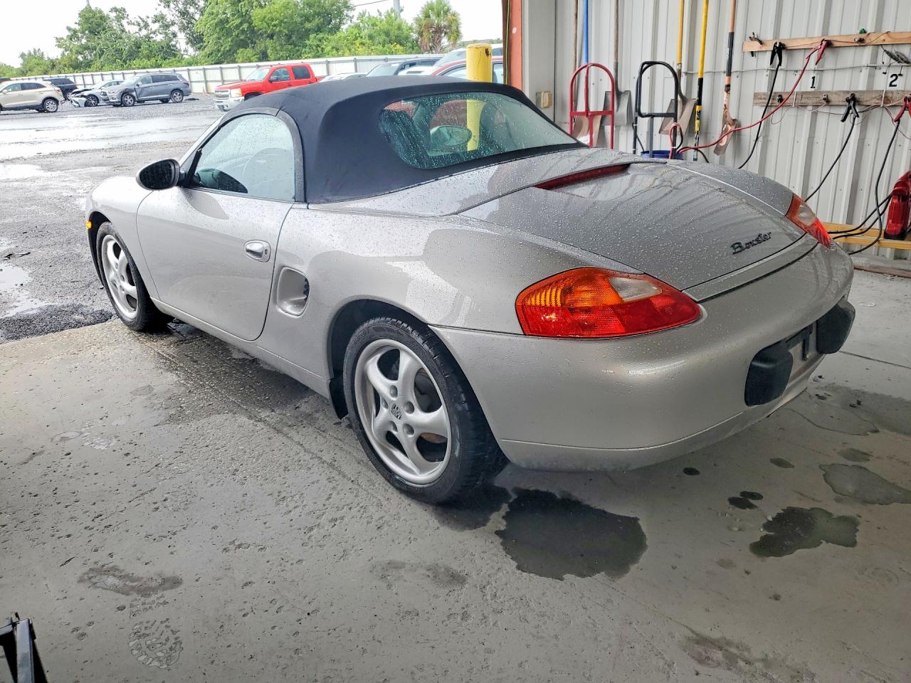 1999 Porsche Boxster Silver vin: WP0CA298XXU629833