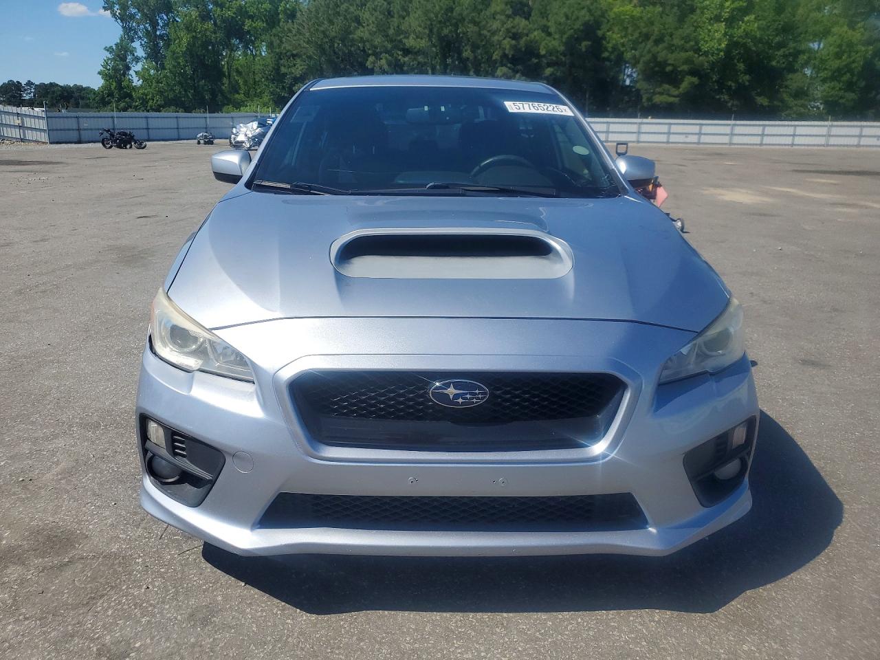2015 Subaru Wrx Premium Silver vin: JF1VA1D6XF9807157