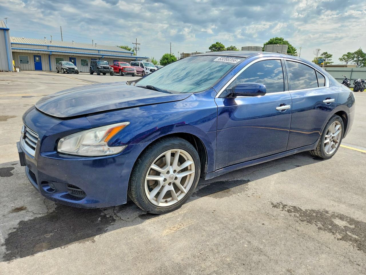 2012 Nissan Maxima 3.5 S Blue vin: 1N4AA5APXCC819410