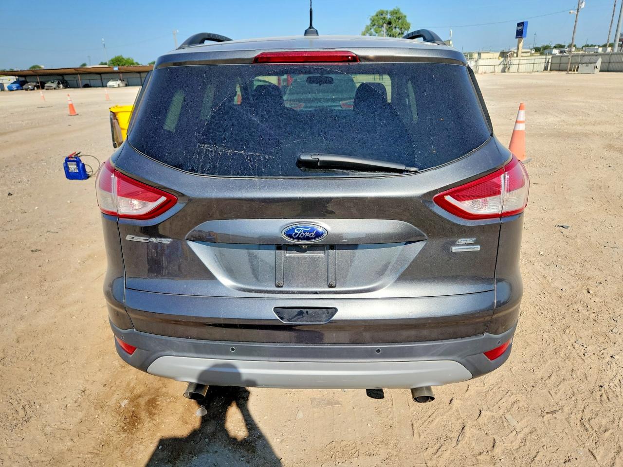 2015 Ford Escape Se Gray vin: 1FMCU9GX4FUA54004