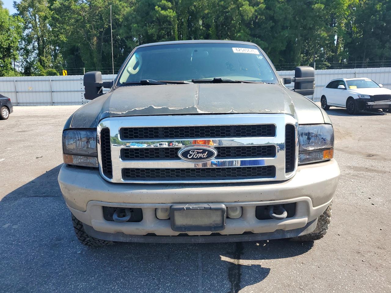 2004 Ford Excursion Eddie Bauer Green vin: 1FMNU44P14EE06561