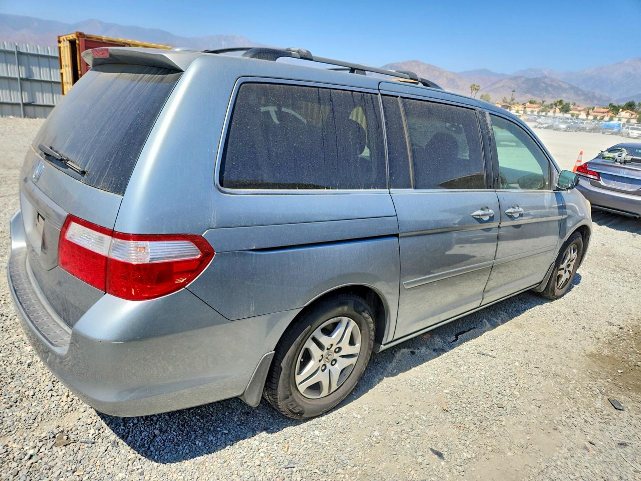 2007 Honda Odyssey Exl Silver vin: 5FNRL38797B002777