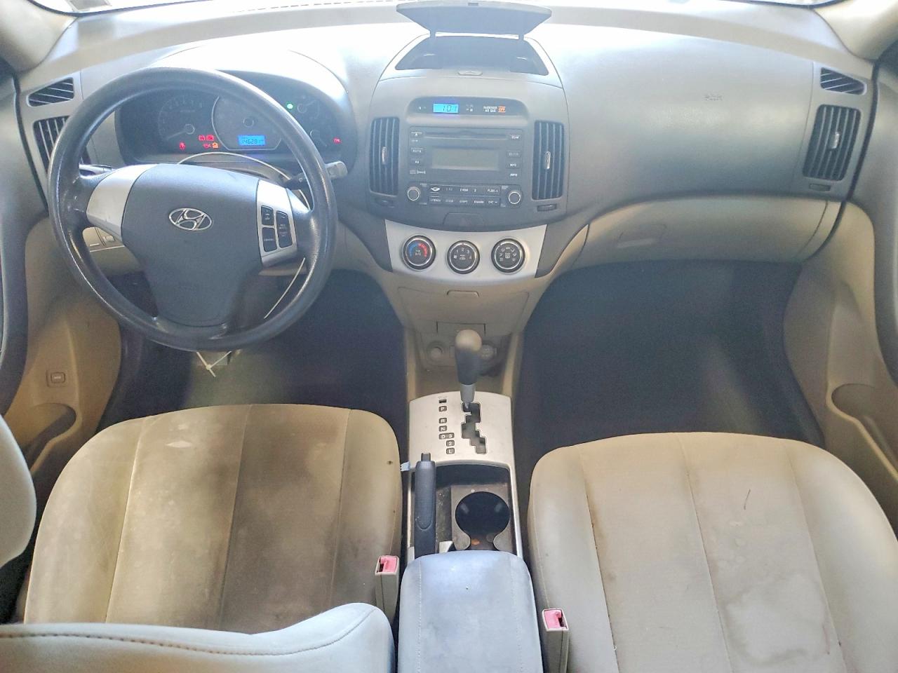 2008 Hyundai Elantra Gls Black vin: KMHDU46D48U486951