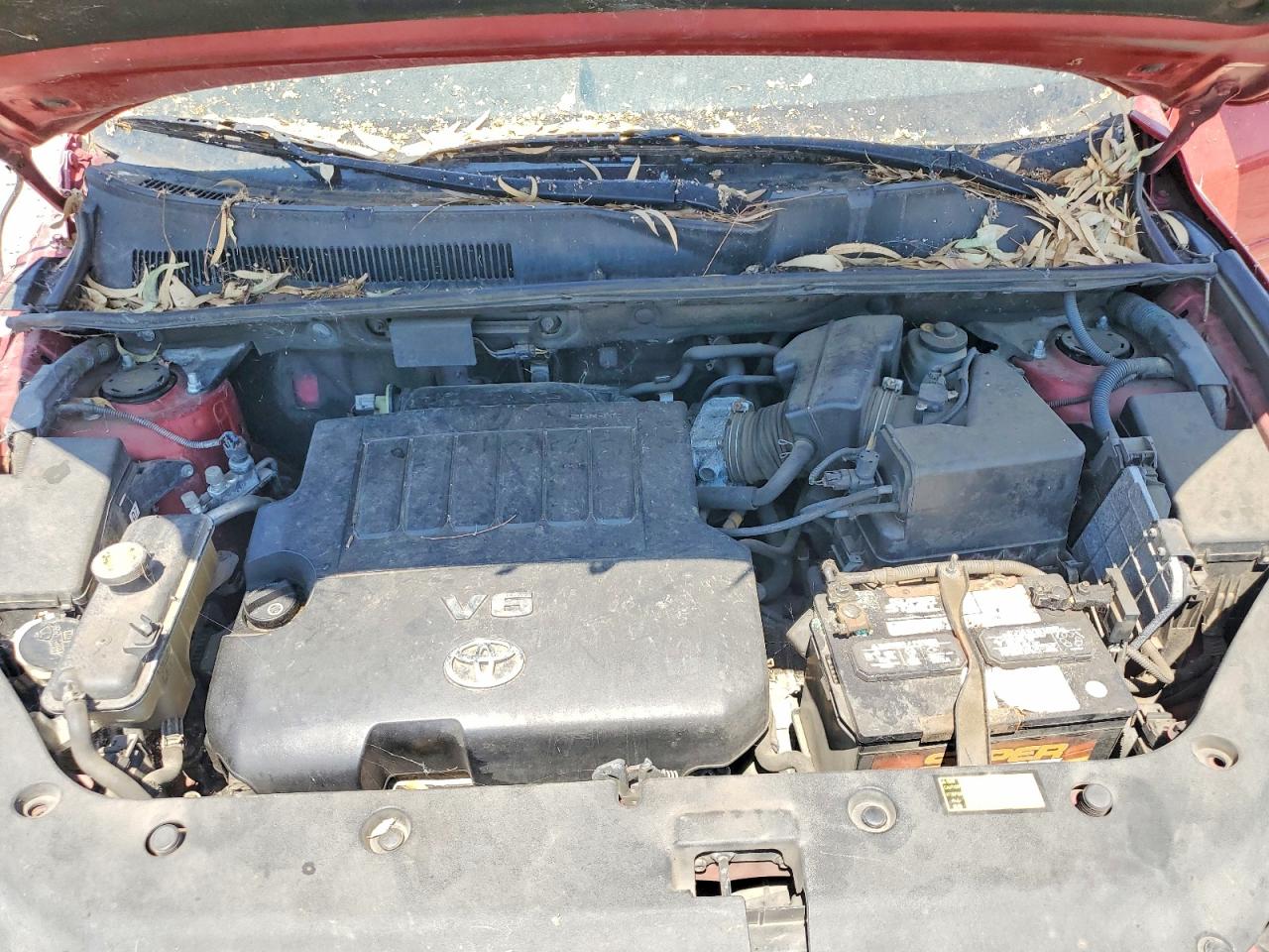2007 Toyota Rav4 Limited Красный vin: JTMBK31V575026363
