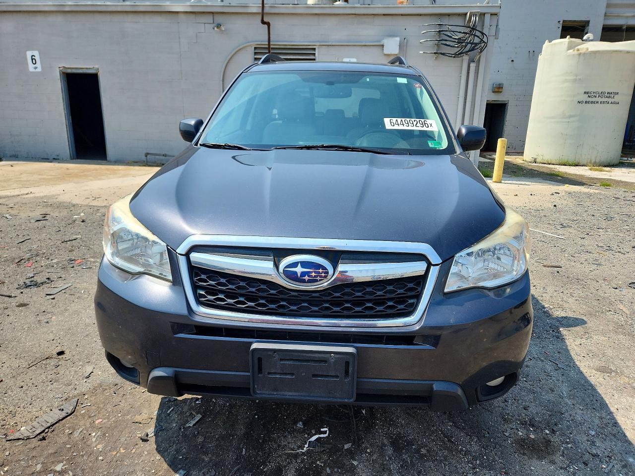 2015 Subaru Forester 2.5i Limited Gray vin: JF2SJAKC2FH568958