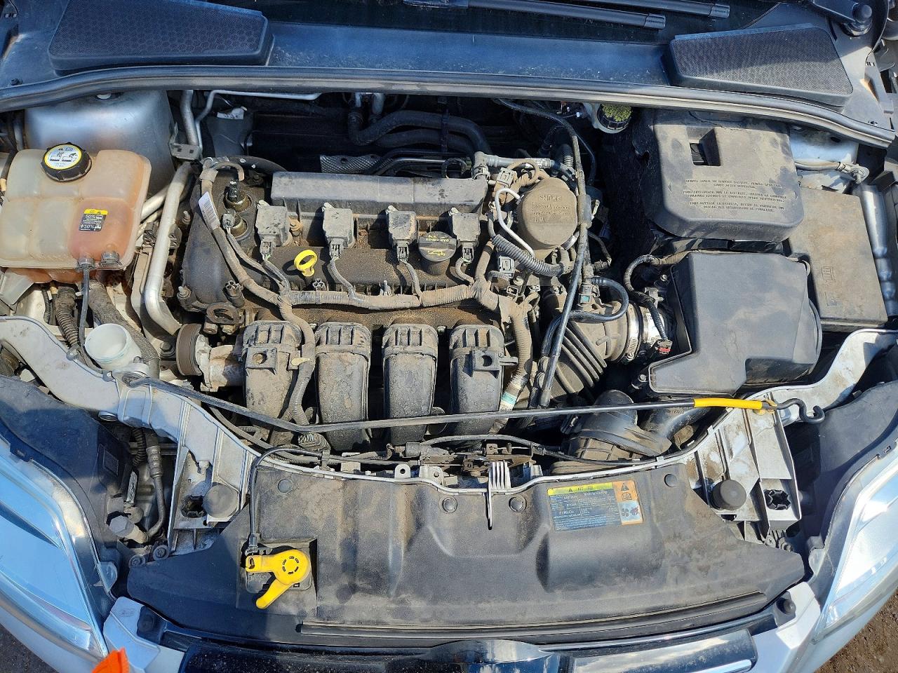 2012 Ford Focus Sel Silver vin: 1FAHP3M2XCL206351