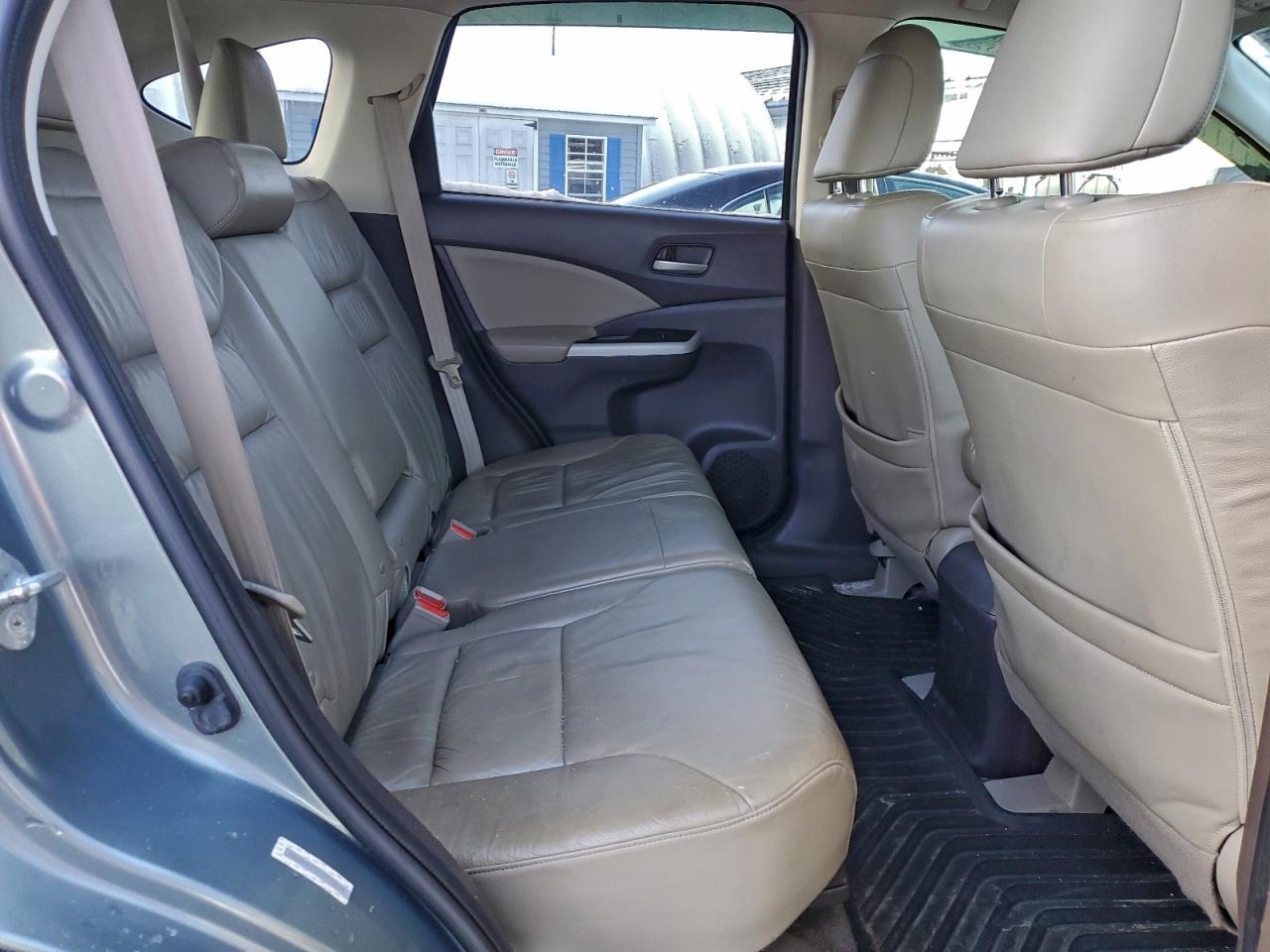 2012 Honda Cr-v Exl Green vin: JHLRM4H74CC013828