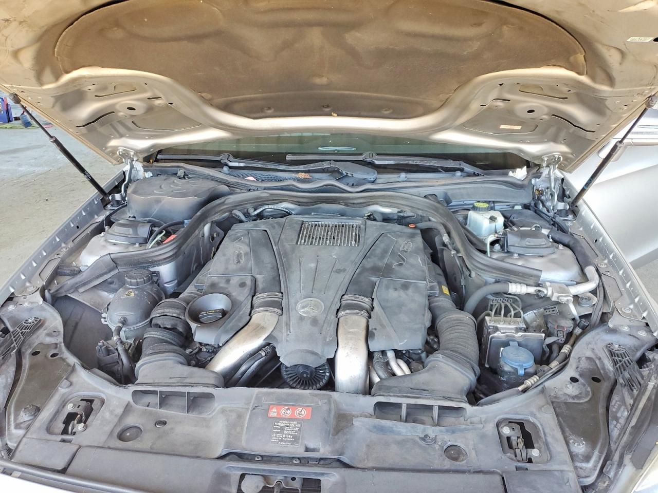 2013 Mercedes-benz Cls 550 Silver vin: WDDLJ7DB7DA069885