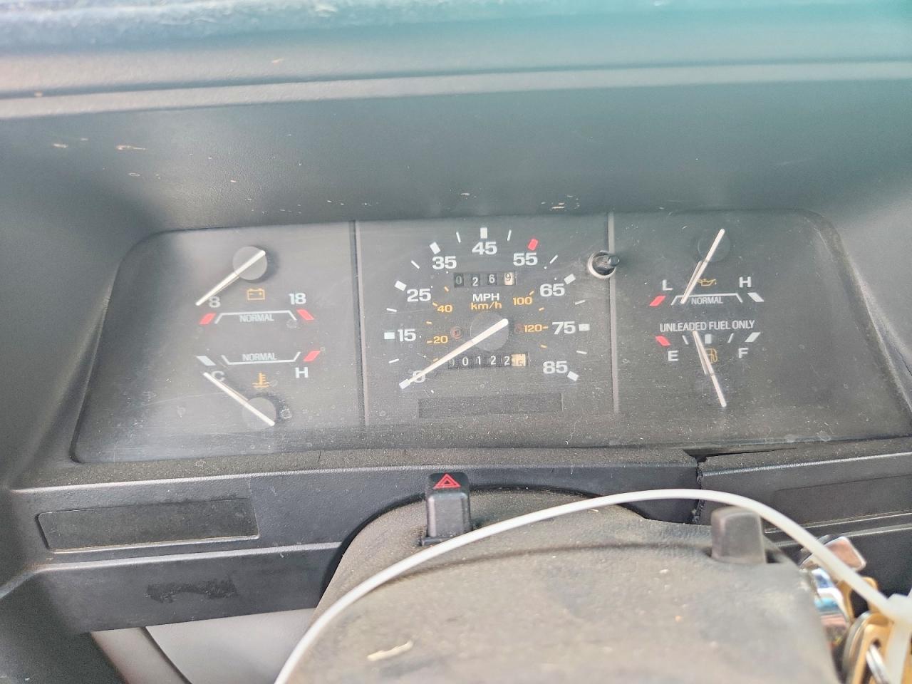 1992 Ford Ranger Green vin: 1FTCR10A2NTA32696