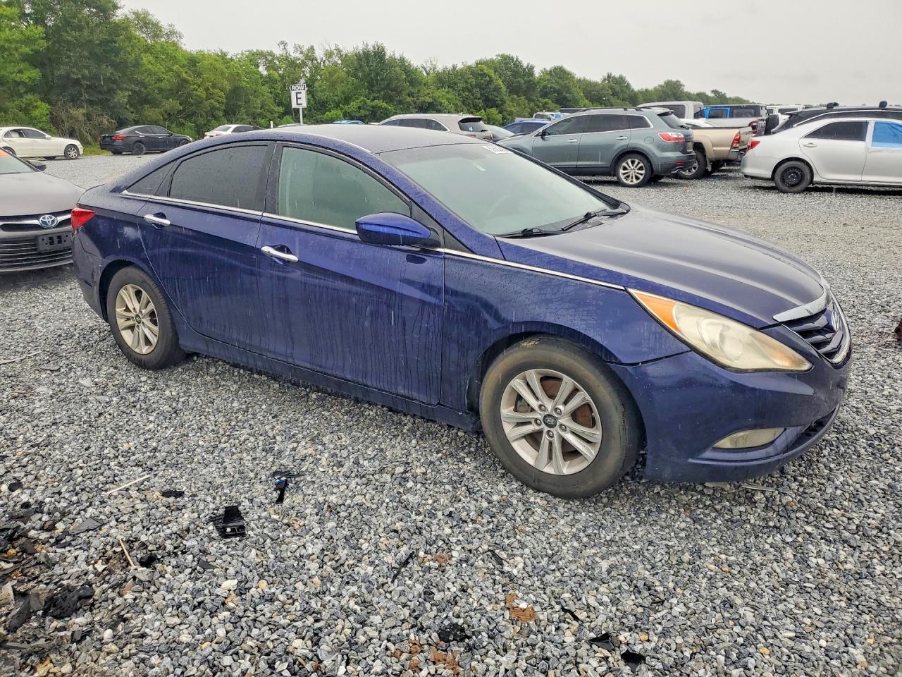 2013 Hyundai Sonata Blue vin: 5NPEB4AC5DH511082