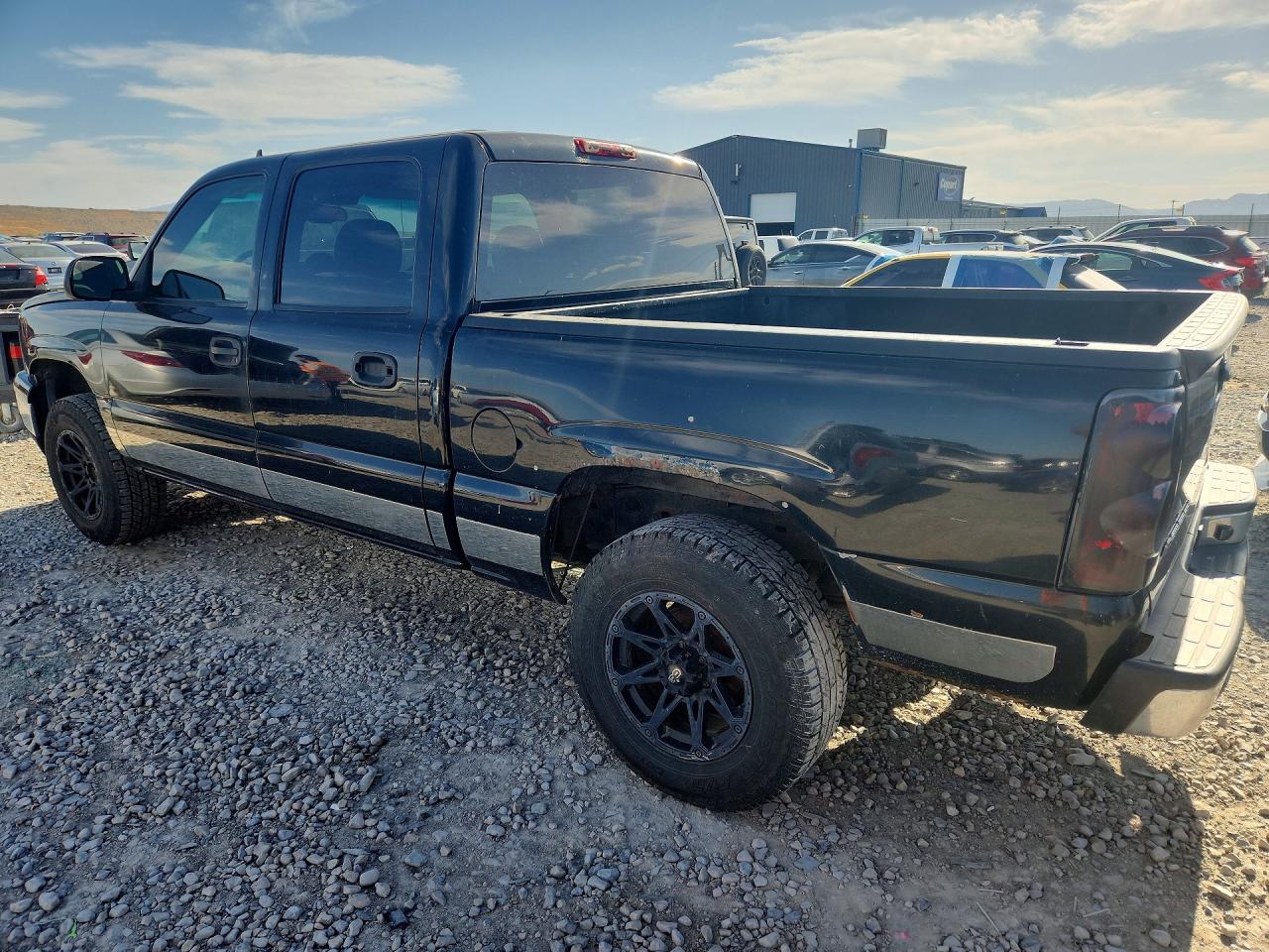 2006 Chevrolet Silverado K1500 Black vin: 2GCEK13T761356390
