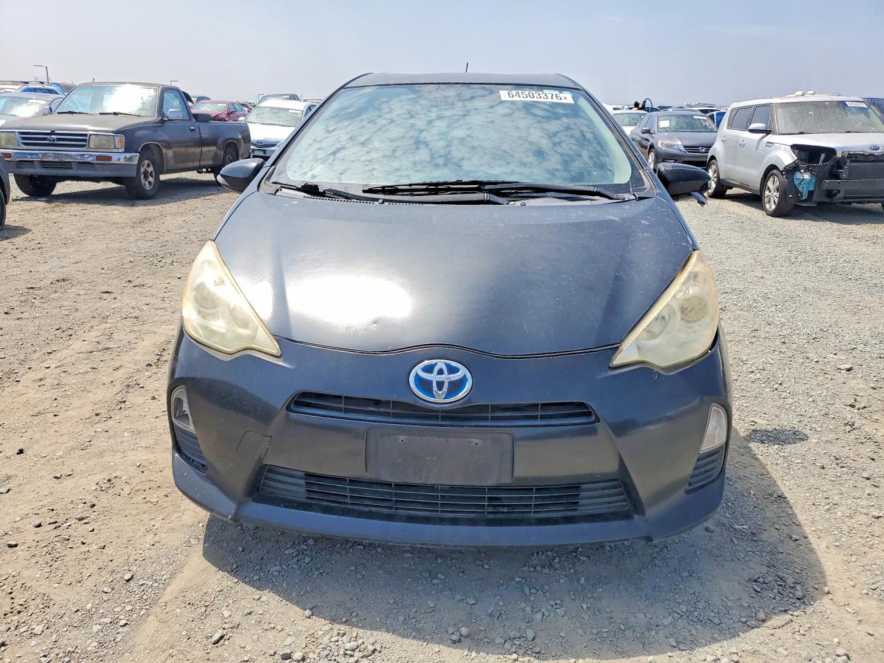 2012 Toyota Prius C One Gray vin: JTDKDTB38C1515123