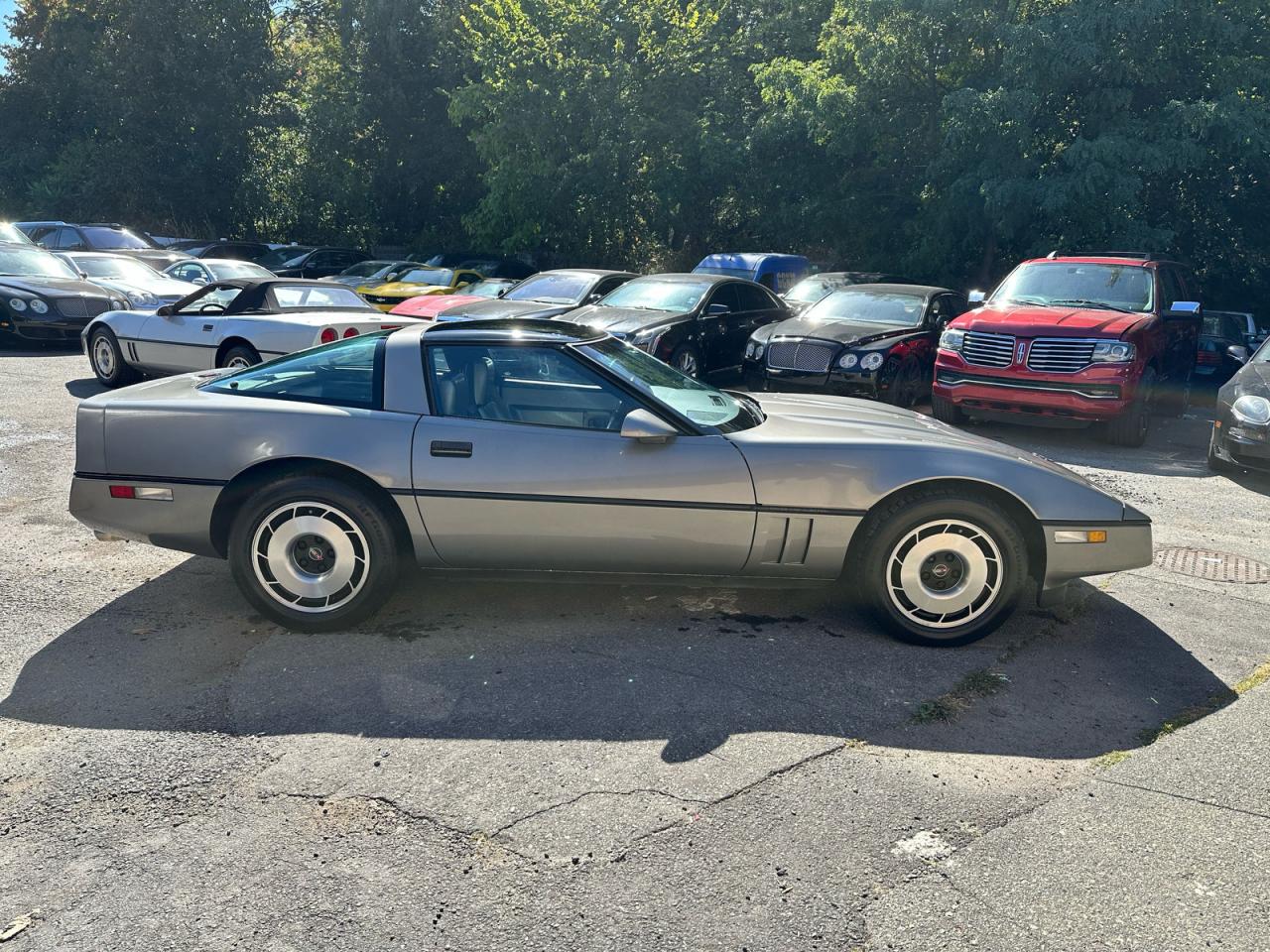 1984 Chevrolet Corvette Gray vin: 1G1AY0780E5147284