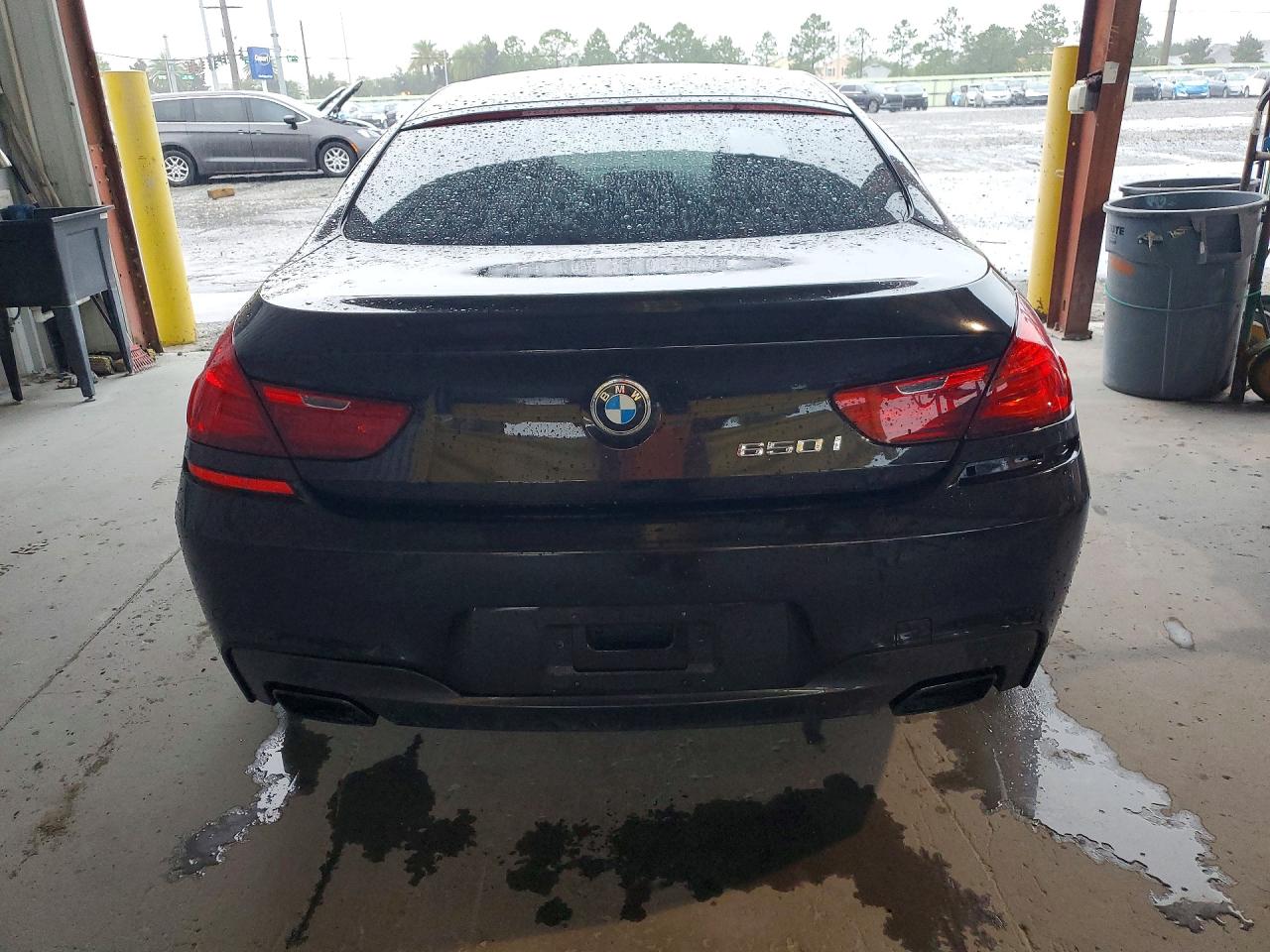 2015 Bmw 650 I Gran Coupe Черный vin: WBA6B2C51FGB99227
