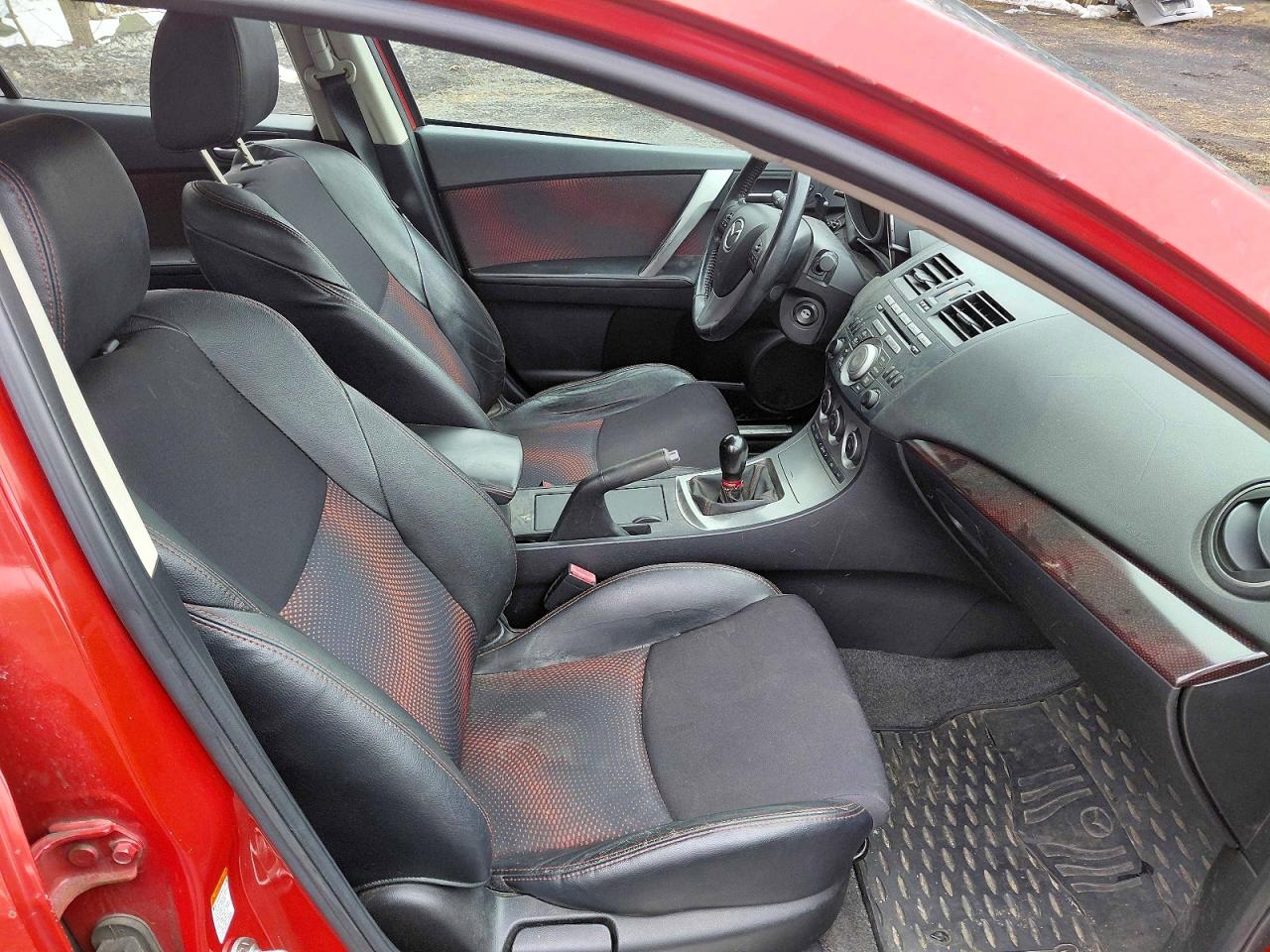 2011 Mazda Speed 3 Red vin: JM1BL1K44B1442444