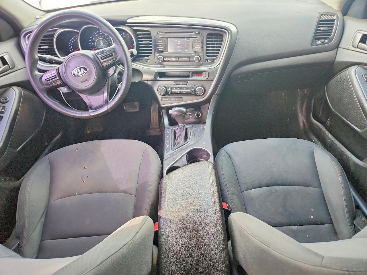2015 Kia Optima Lx Silver vin: 5XXGM4A75FG459800