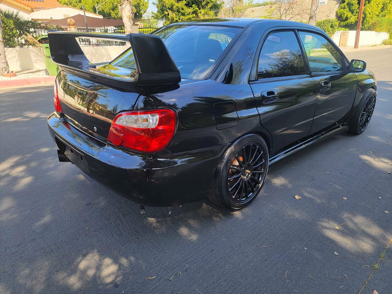 2004 Subaru Impreza Wrx Sti Black vin: JF1GD70694L521776