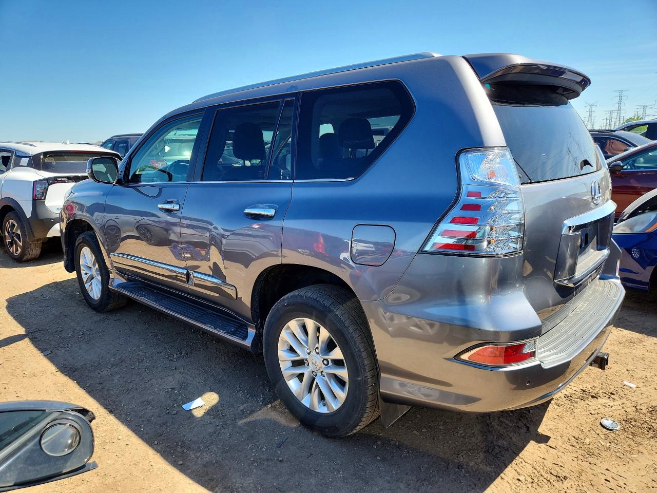 2015 Lexus Gx 460 Gray vin: JTJBM7FX1F5108159