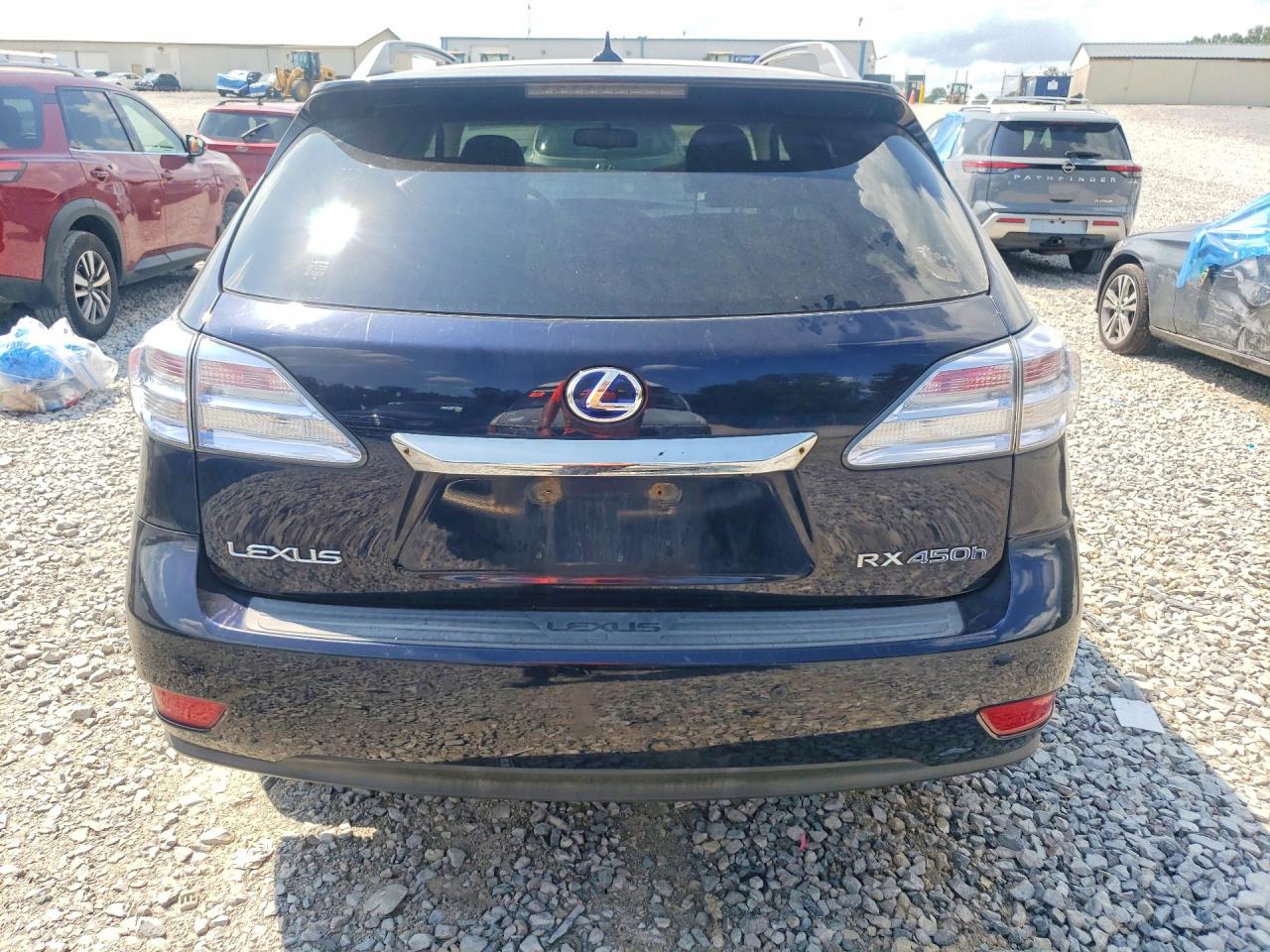 2010 Lexus Rx 450h Синий vin: JTJBC1BA1A2019459