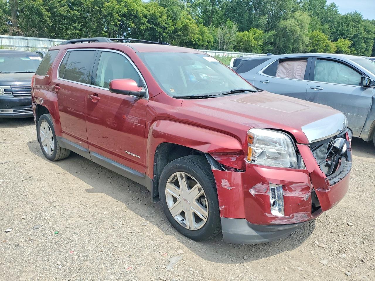 2011 Gmc Terrain Slt Maroon vin: 2CTFLUE5XB6289237