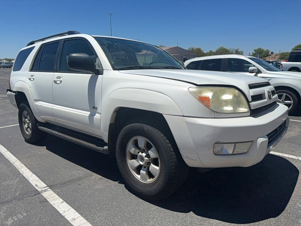 2004 Toyota 4runner Sr5 White vin: JTEZU14R048013697