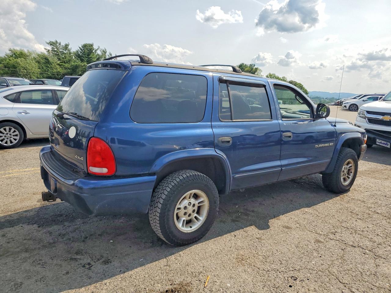 1999 Dodge Durango Blue vin: 1B4HS28Z6XF670815