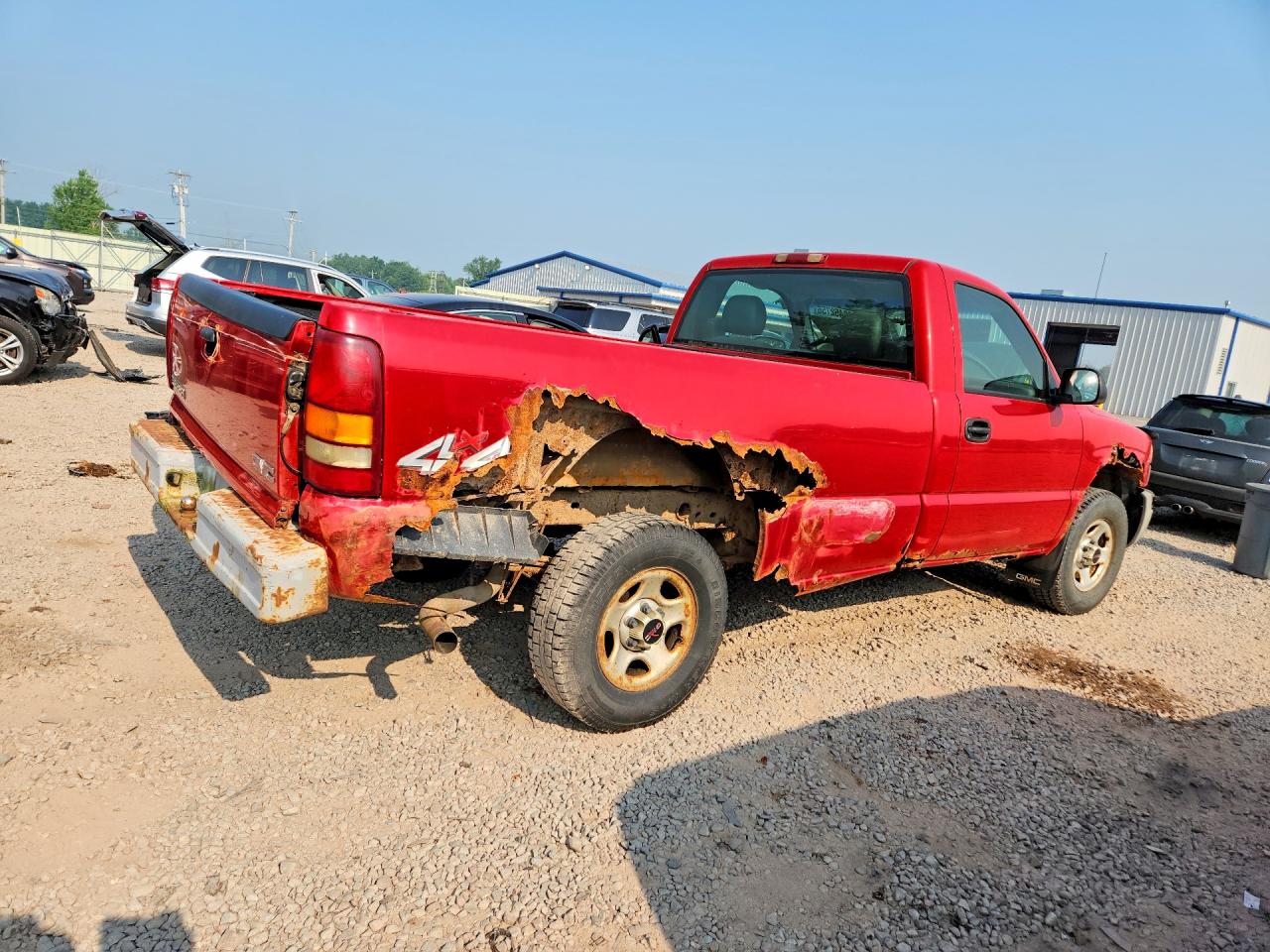 2003 Gmc New Sierra K1500 Красный vin: 1GTEK14X43Z335324