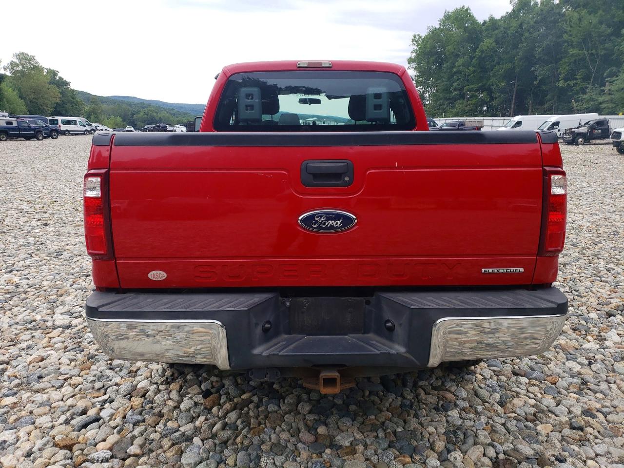 2015 Ford F350 Super Duty Red vin: 1FT8X3B6XFEA67251