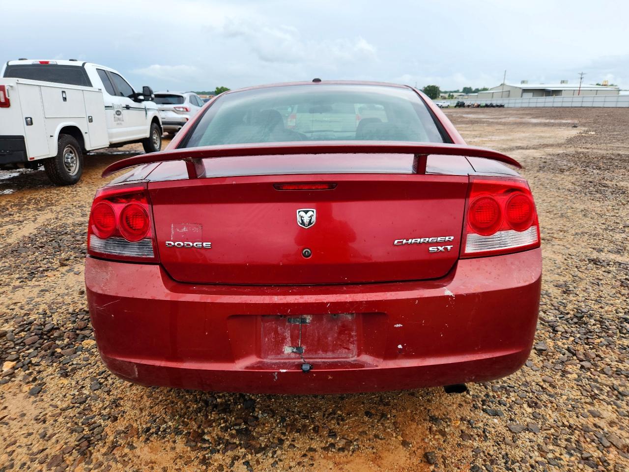 2009 Dodge Charger Sxt Red vin: 2B3KA33V49H525944