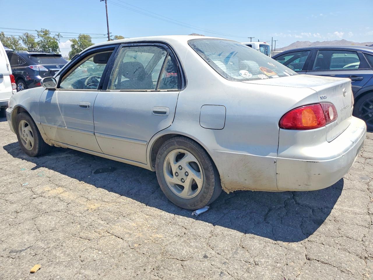 2002 Toyota Corolla Le Silver vin: 1NXBR12E52Z584769