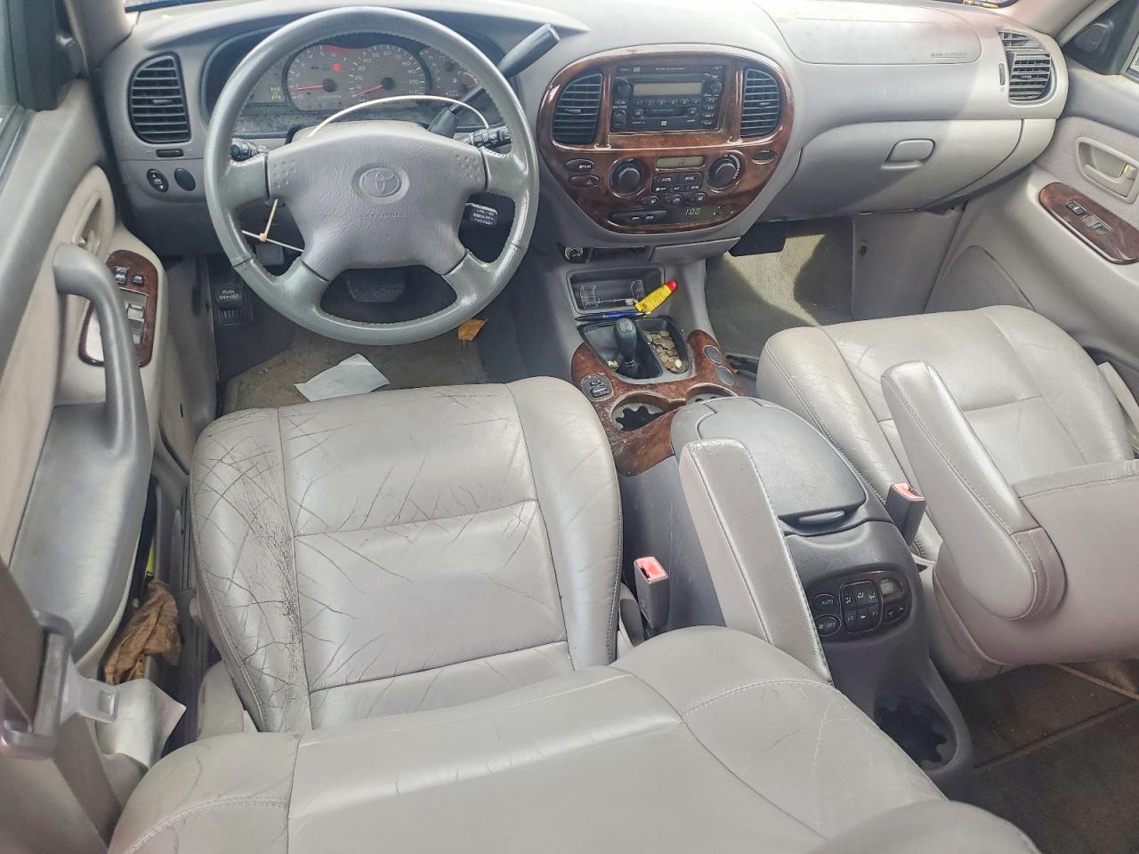 2002 Toyota Sequoia Sr5 Blue vin: 5TDBT44AX2S073211