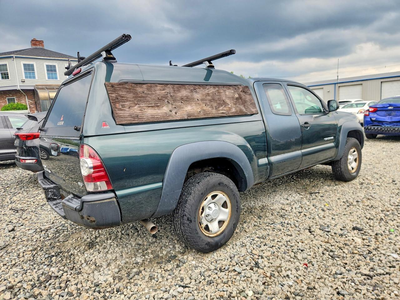 2009 Toyota Tacoma V6 Green vin: 5TEUU42N79Z627541