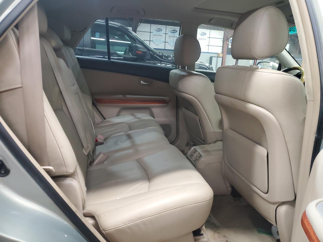 2008 Lexus Rx 400h Silver vin: JTJHW31U282043126