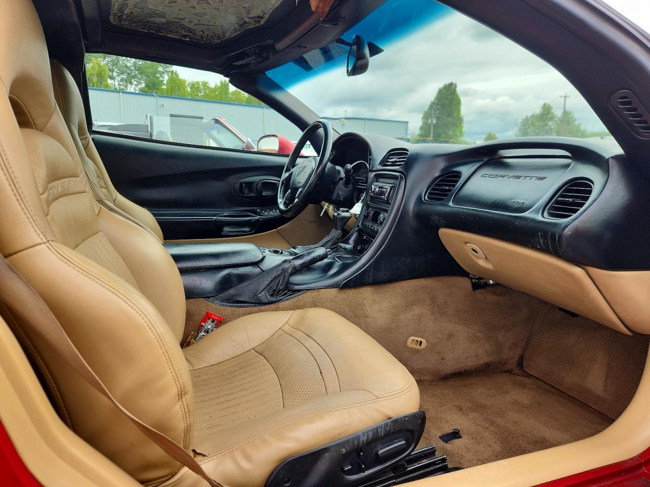 2001 Chevrolet Corvette Красный vin: 1G1YY22GX15118782
