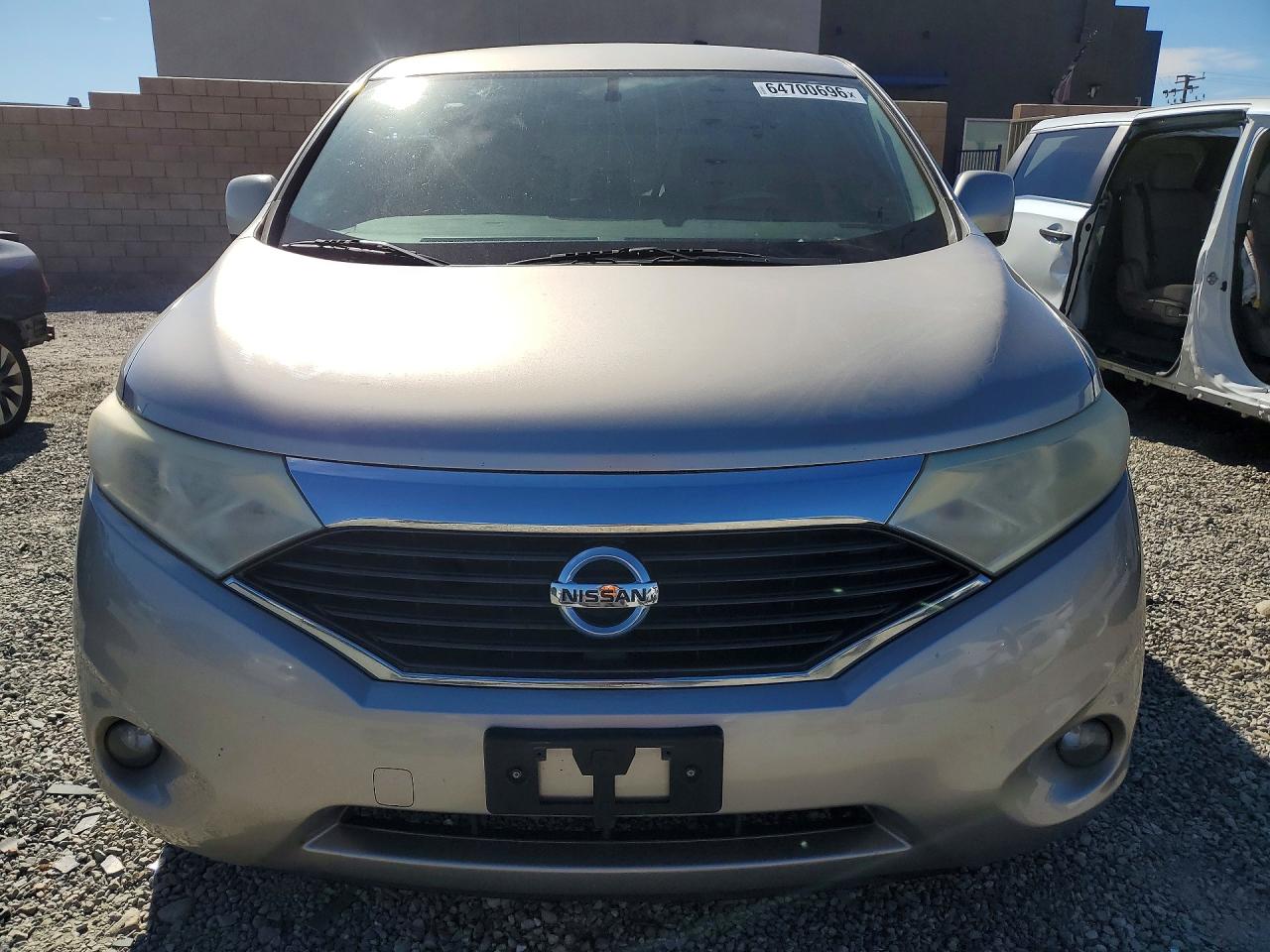 2013 Nissan Quest 3.5 S Beige vin: JN8AE2KP1D9063318
