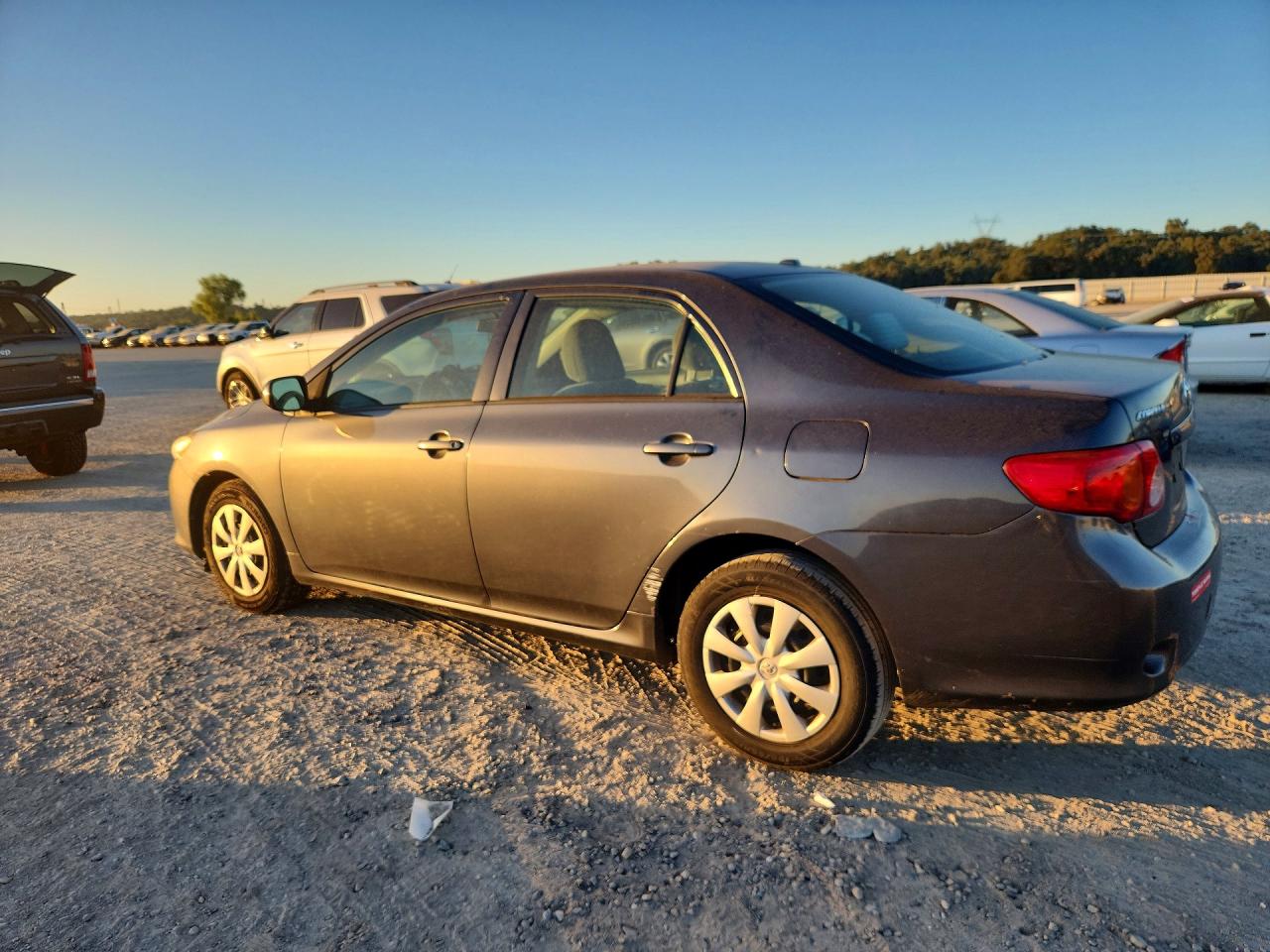 2009 Toyota Corolla Le Gray vin: 1NXBU40E59Z052693