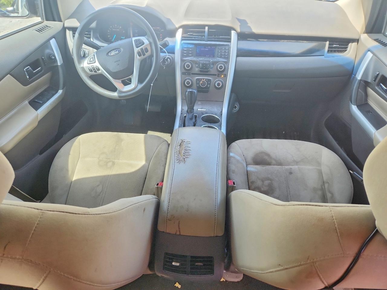 2013 Ford Edge Se Silver vin: 2FMDK3GCXDBB21180