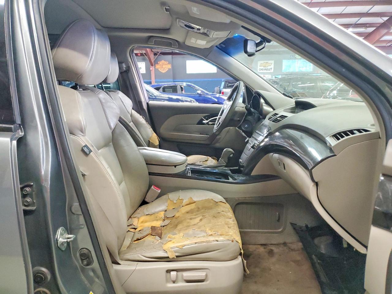 2008 Acura Mdx Gray vin: 2HNYD28258H502822